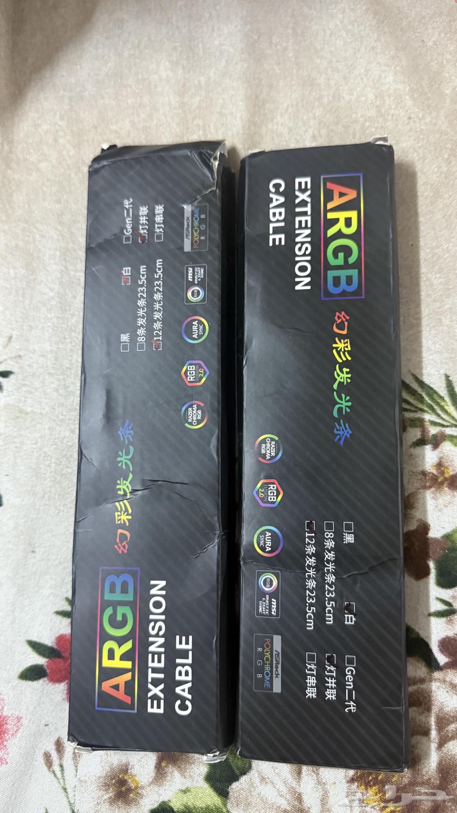 Computer ARGB Cables White Color64310091218945110