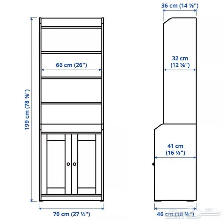 للبيع دولابين .. دولاب خزائن ملابس ودولاب تليفزيون من ايكيا64311098501250113