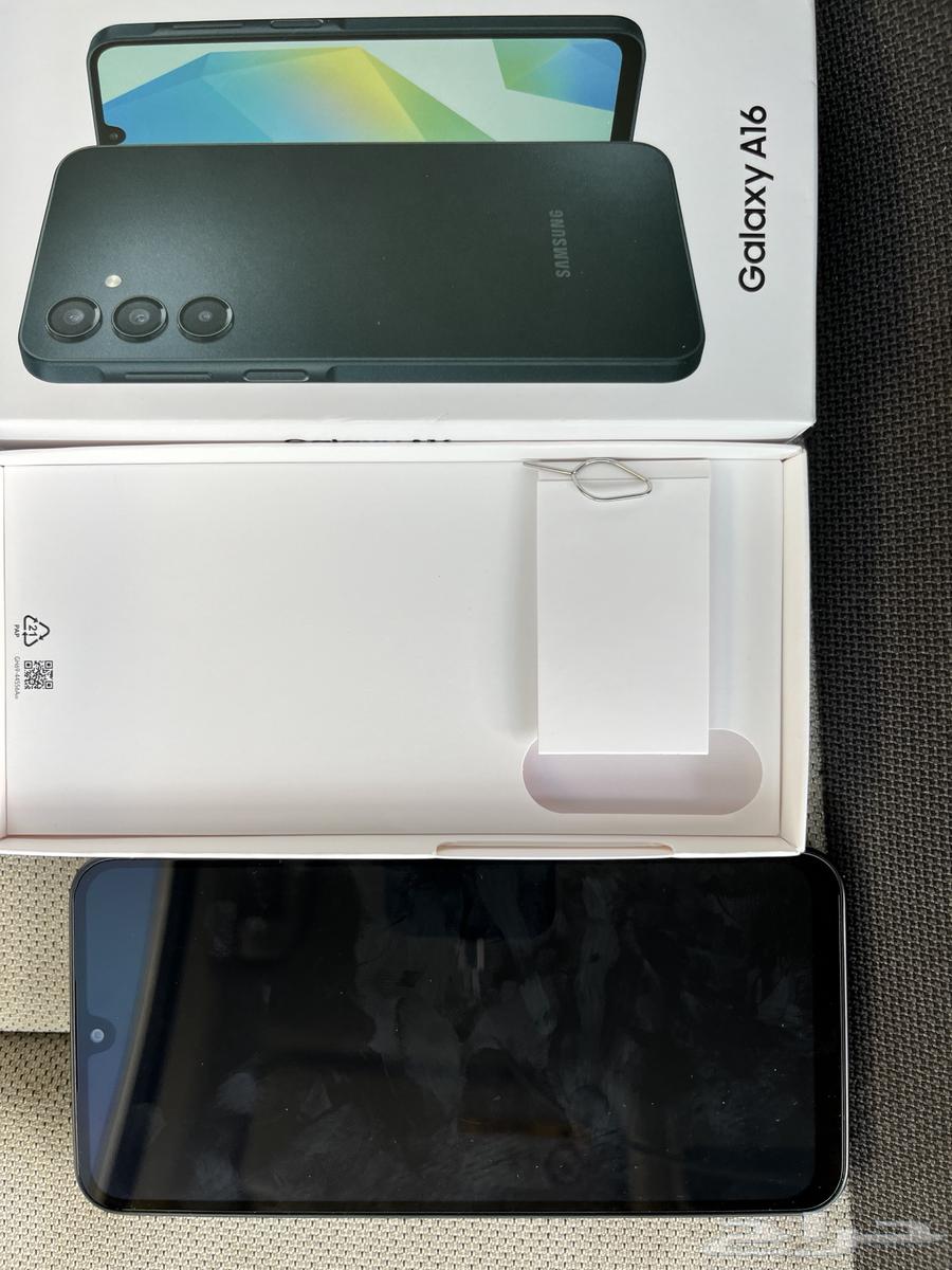 جوال جالكسي A16 جديد 256 سعة التخزين اسود64308729275011112