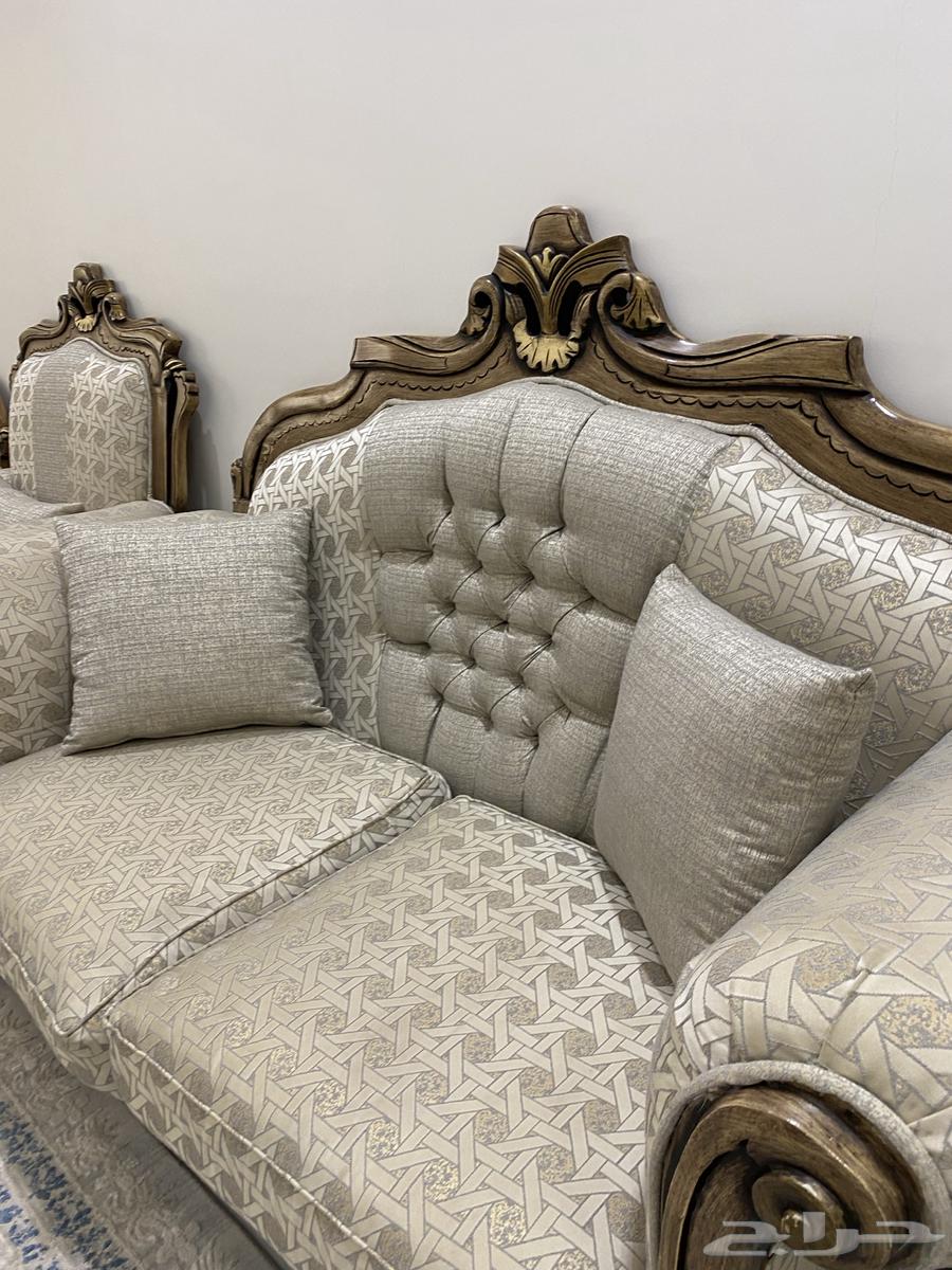 كنب طقم ونص تركي64307878251905112