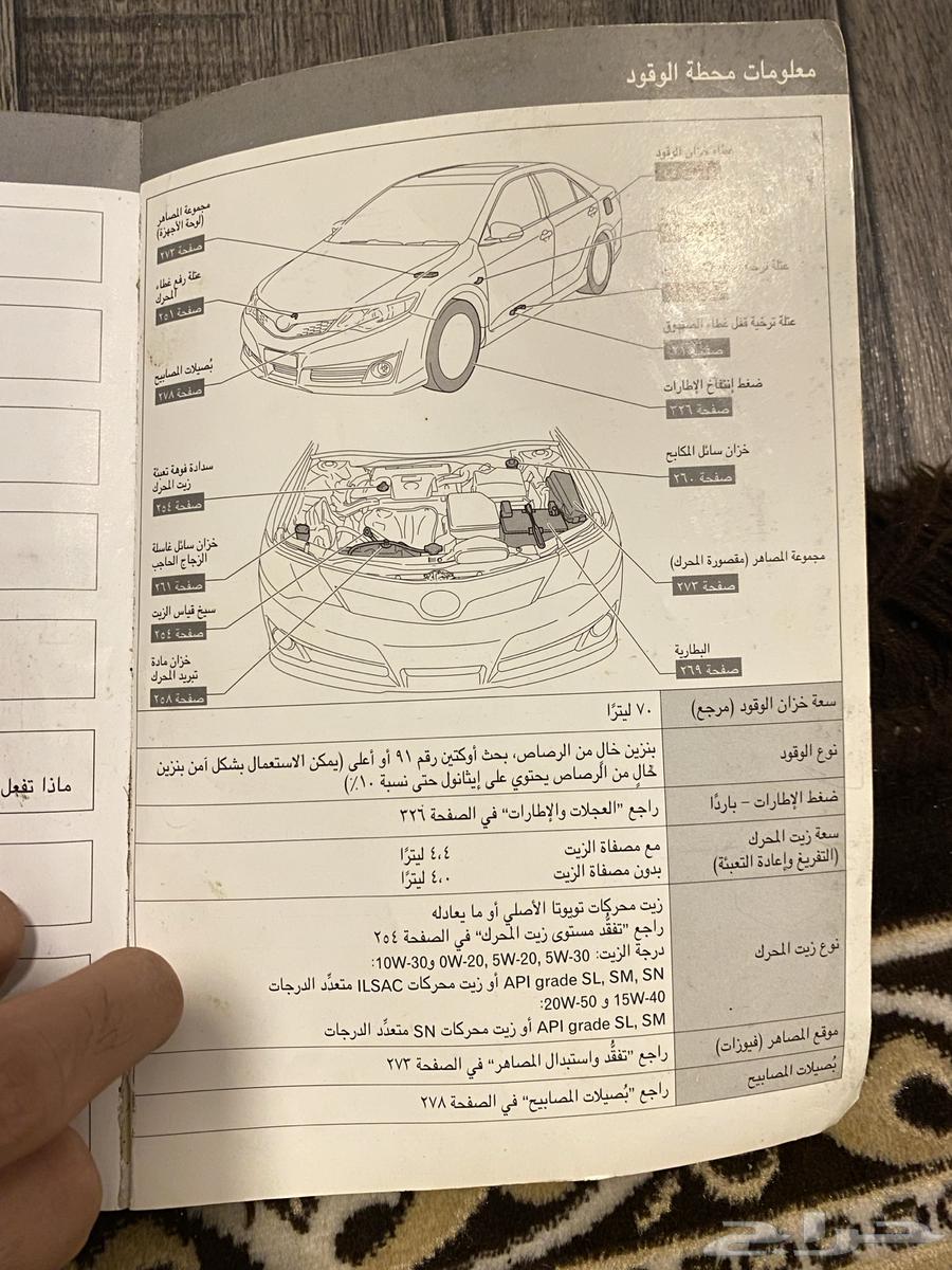 كتيب سياره كامري ( كتلوج )64448940635394113