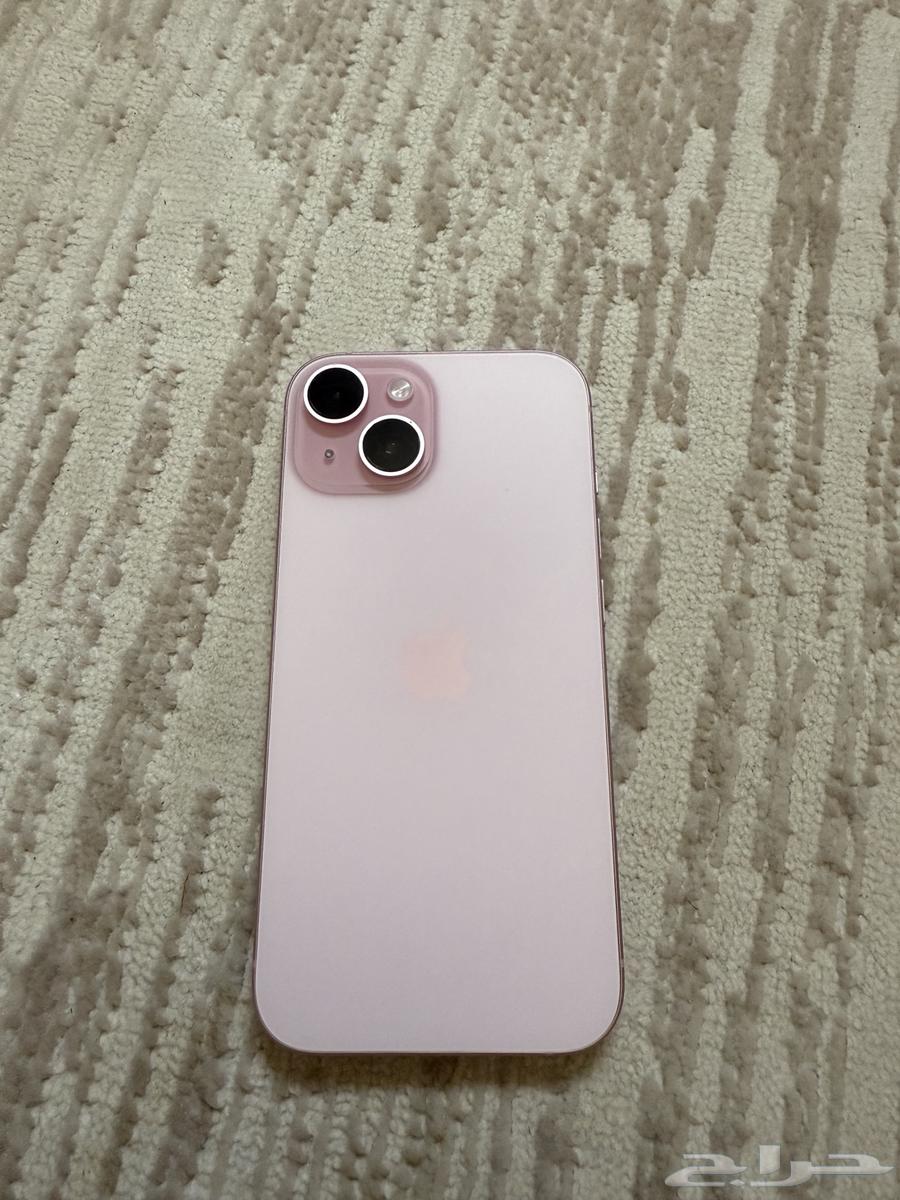 New clean iPhone 15, 128GB capacity, pink color64304681877761111