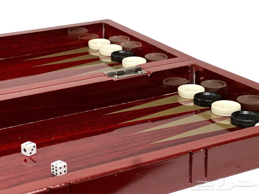 3-in-1 Wooden Chess and Backgammon Set - Luxury Wooden Chess Game64312971332354113
