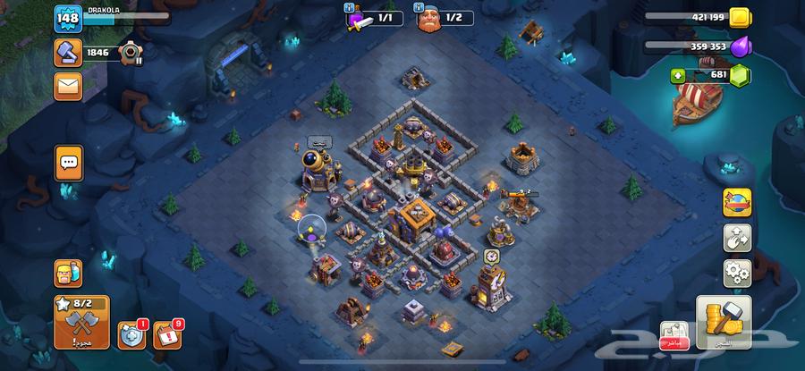 قريه كلاش اوف كلانس Clash of clans64311893521155111