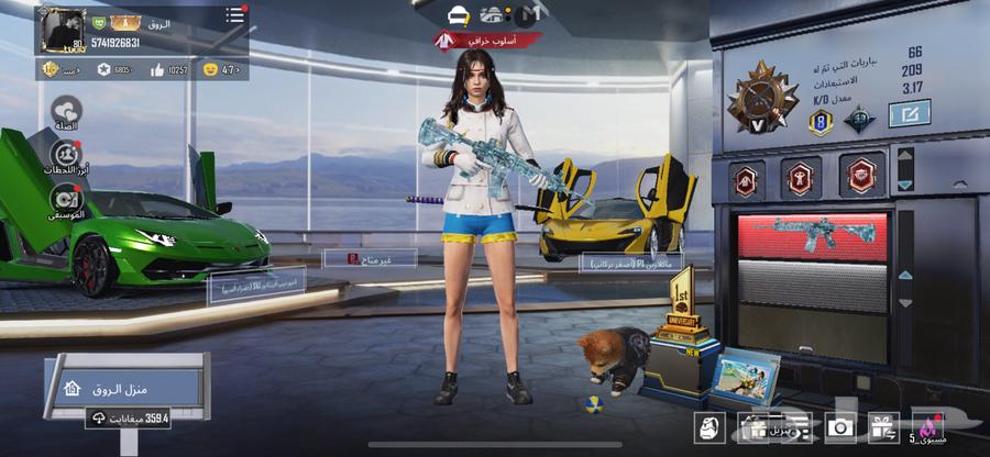 حساب ببجي64302693213315110