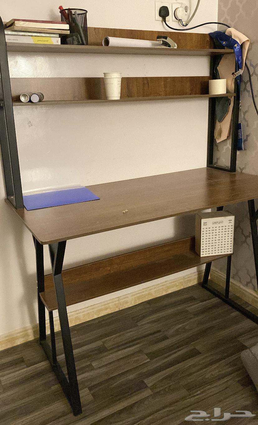 School study table with bookshelf64303581575425111