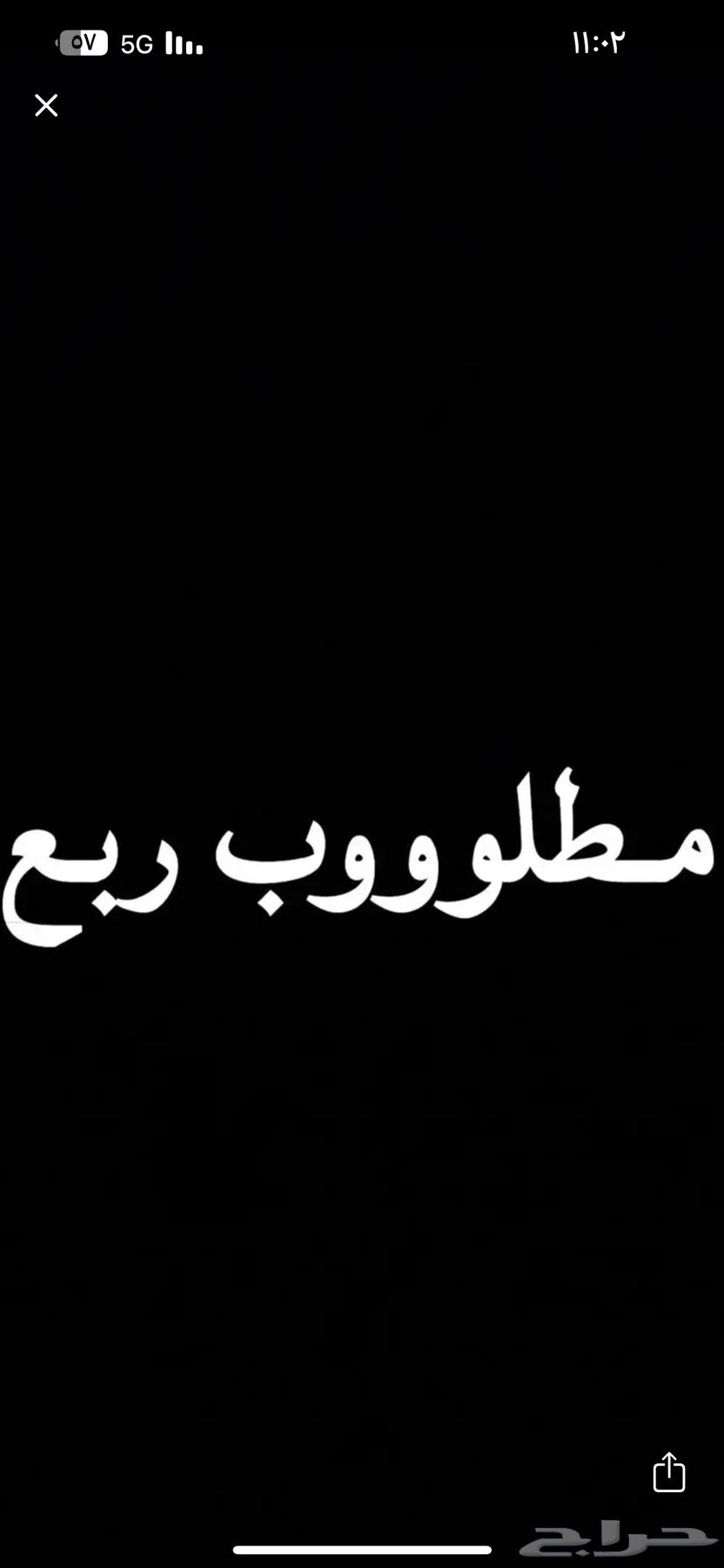 مطلوب ربع بيج (10 15) ليس بحكومي64451969716865110