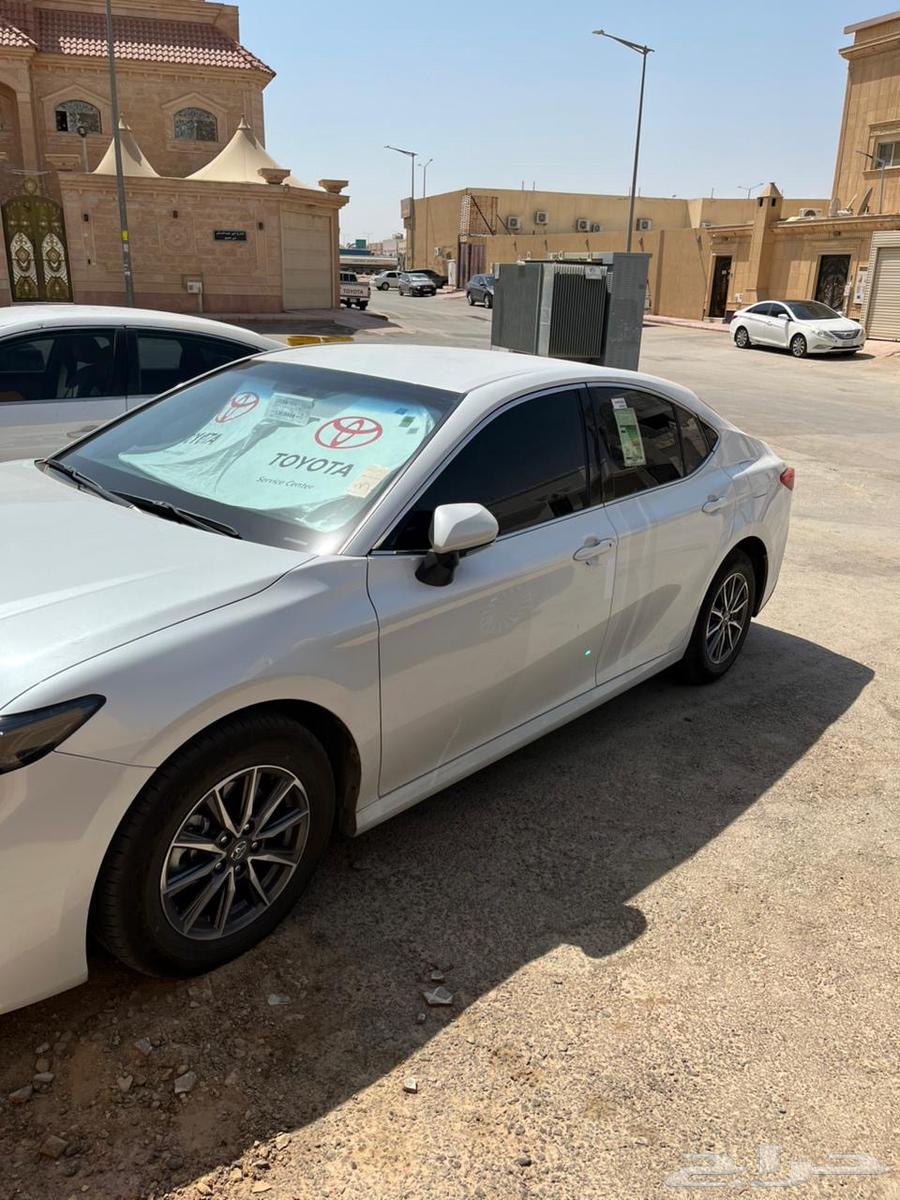 كامري 2025 ممشى 7000 شرط من الصدام لصدام اقبل بالبد في افجي64445865421186114