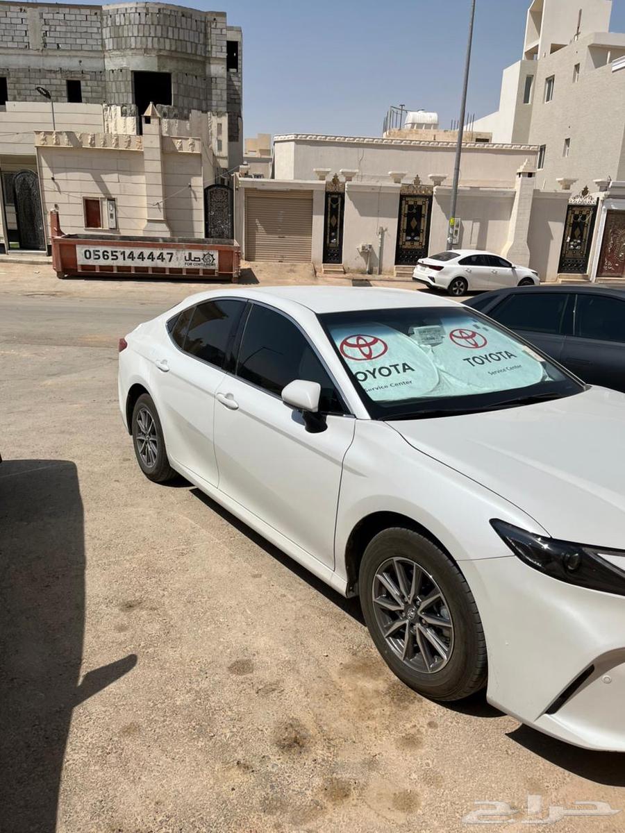 كامري 2025 ممشى 7000 شرط من الصدام لصدام اقبل بالبد في افجي64445865421186113