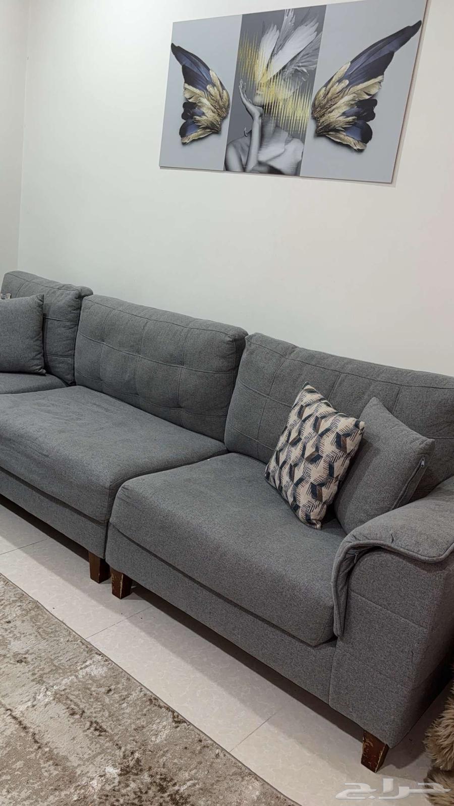 كنب حرف Lنظيف للجاد 55064323350446979110