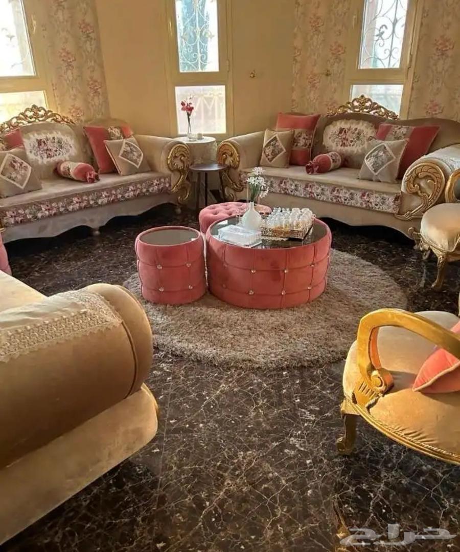 كنب بيج ووردي للبيع ع السوم..64256284337026110