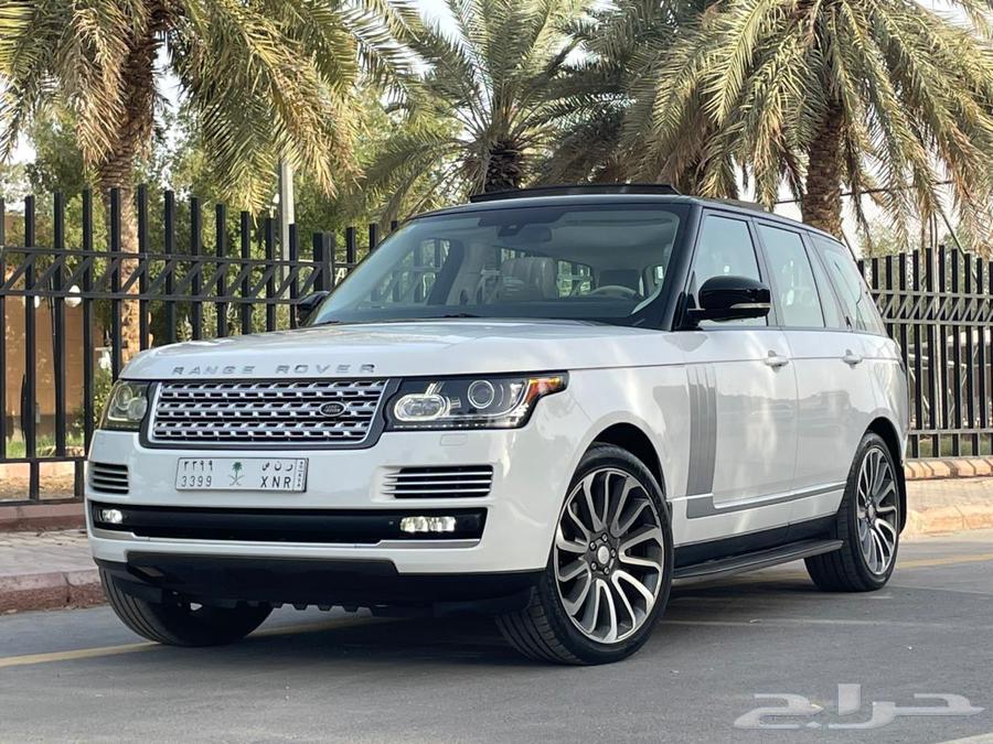Range Rover Vogue Supercharged 2013 Model with Unique Plate64405956736259110