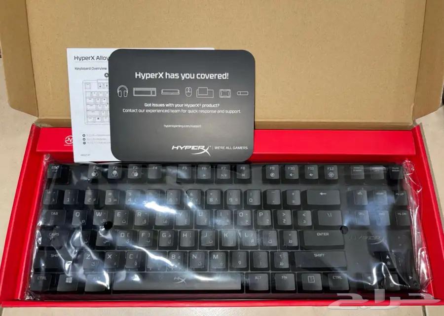 كيبورد HyperX Origins Core شبه جديد (شهر استخدام فقط)64313238909826110
