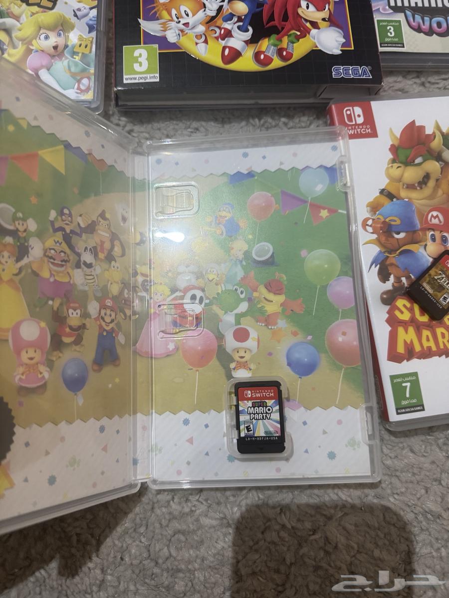 اشرطه نينتندو سويتش الحصريه المشهوره64321304307713114