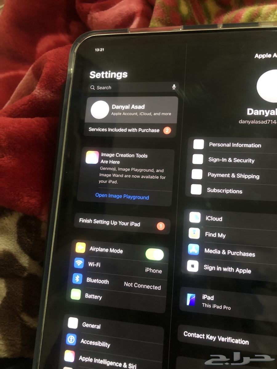 آي باد برو M4 بحجم 11 بوصة64315106815362110