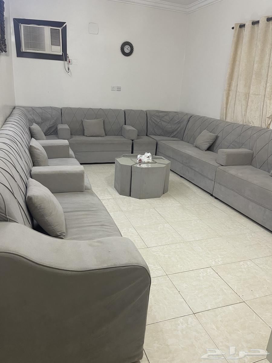 كنب رصاصي 4 في 4 للبيع مستعجل بسعر 300 فقط64251879277441114