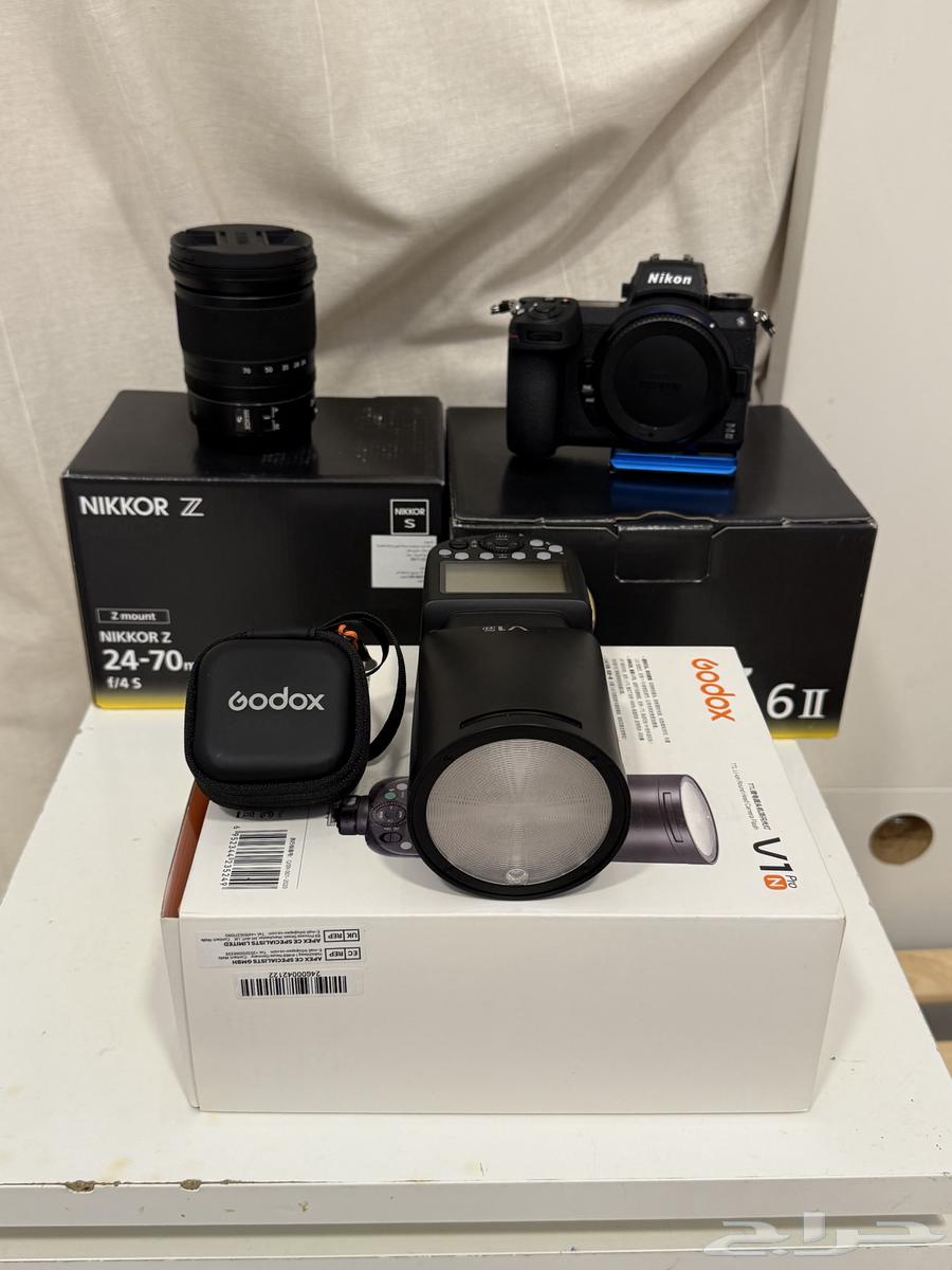 كاميراء نيكون احترافية Z6II NIKON FULL FRAME ML BODY64245809327617113