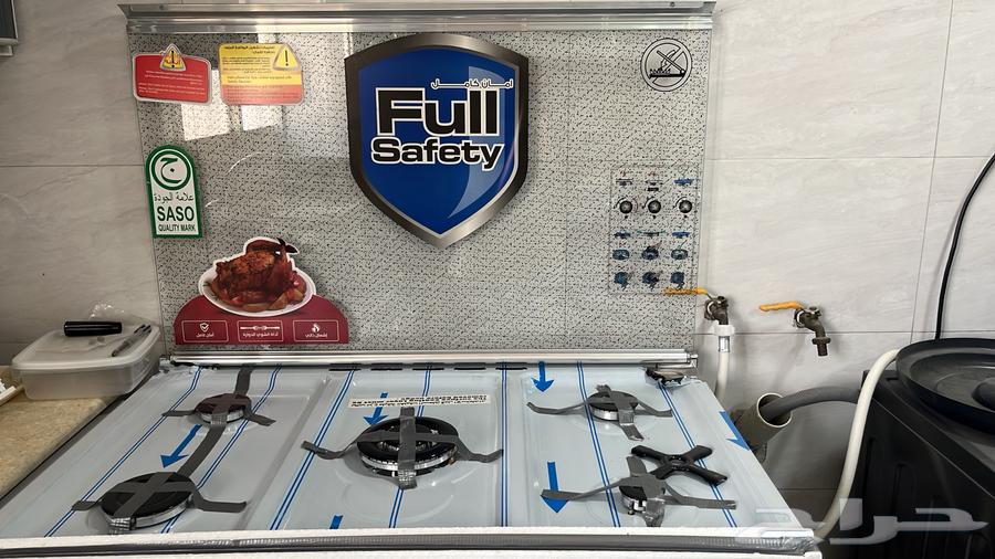 فرن طابخ 5 رؤؤس جديد مو مستخدم ابد64317556243843112