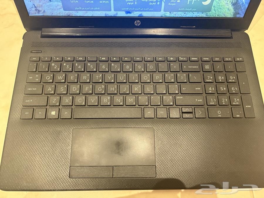 لابتوب من نوع hp اسود للبيع64323259565698113
