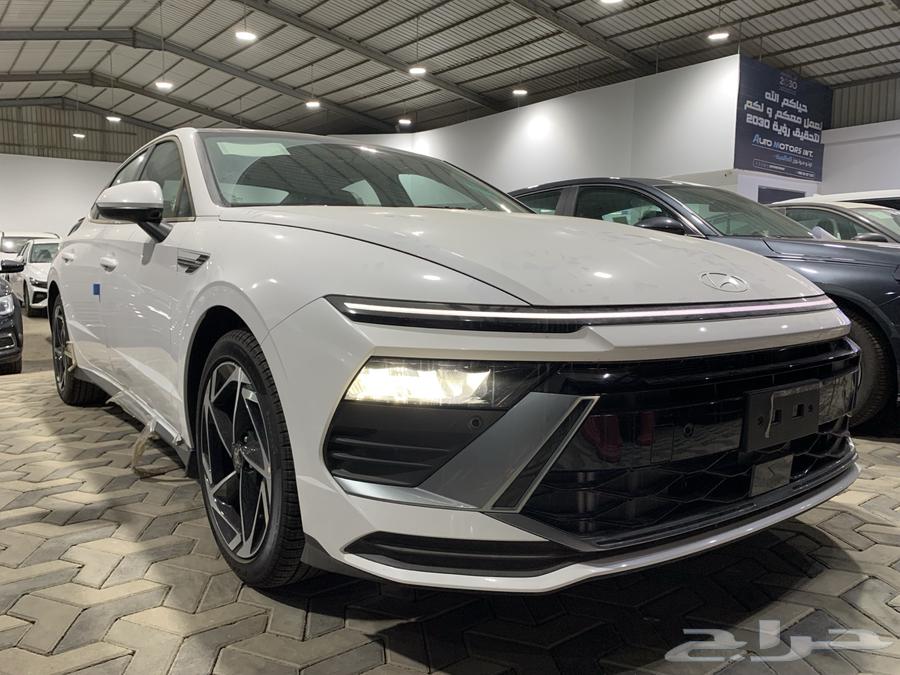 هيونداى سوناتا سمارت ابيض سقف اسود بسعر مميز جدا64455440596355111