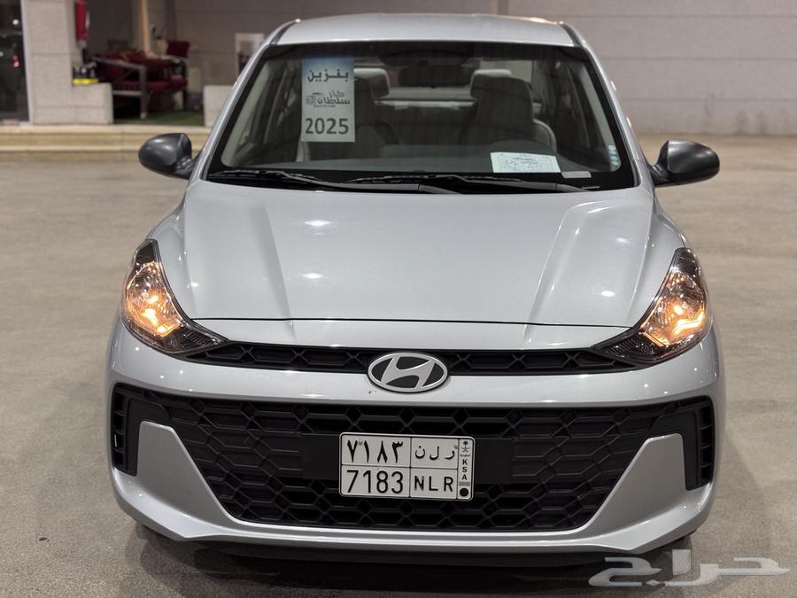 هونداي i10 2025 بحالة الوكاله ب 38 الف شامل النقل .64458765042051112