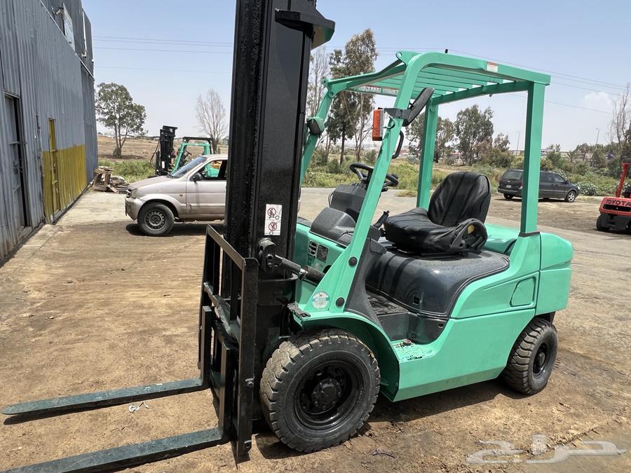 رافعة شوكية 2.5طن ديزل للبيع موديل 2010 ميتسو بيشي ياباني64457473533443113