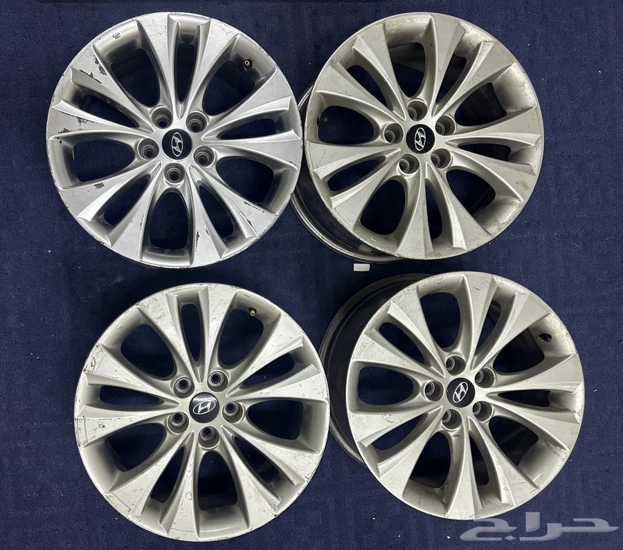 طقم جنوط ازيرا مقاس 18 اصليه وكاله64463846934659110