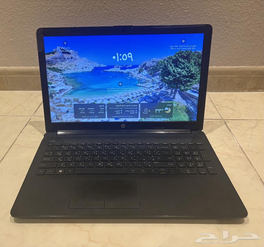 لابتوب من نوع hp اسود للبيع64323259565698110
