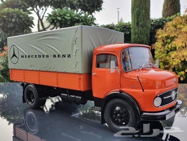 مجسم سيارة تريلا مرسيدس بوز أصلي من مرسيدس64457854400513111