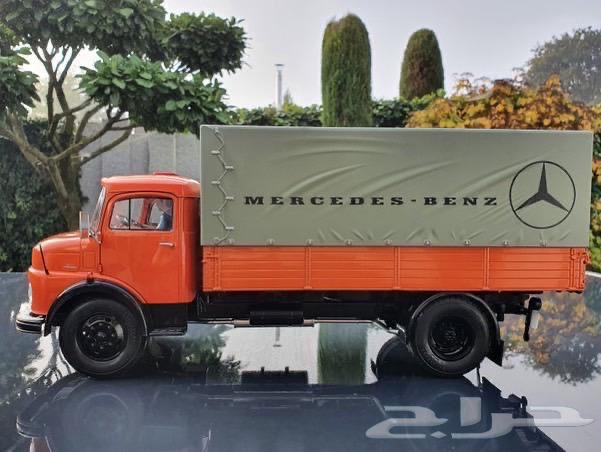 مجسم سيارة تريلا مرسيدس بوز أصلي من مرسيدس64457854400513113