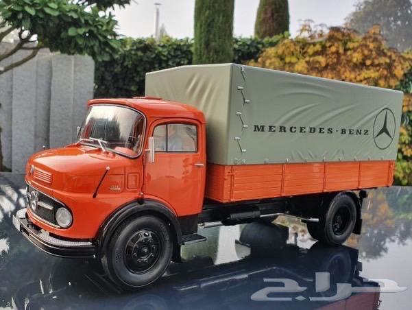 مجسم سيارة تريلا مرسيدس بوز أصلي من مرسيدس64457854400513112