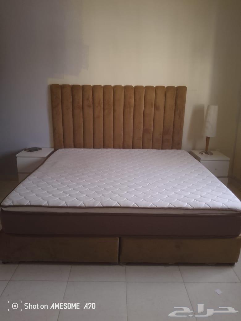 سرير نفرين للبيع مع المرتبه شبه جديد64319375354883110