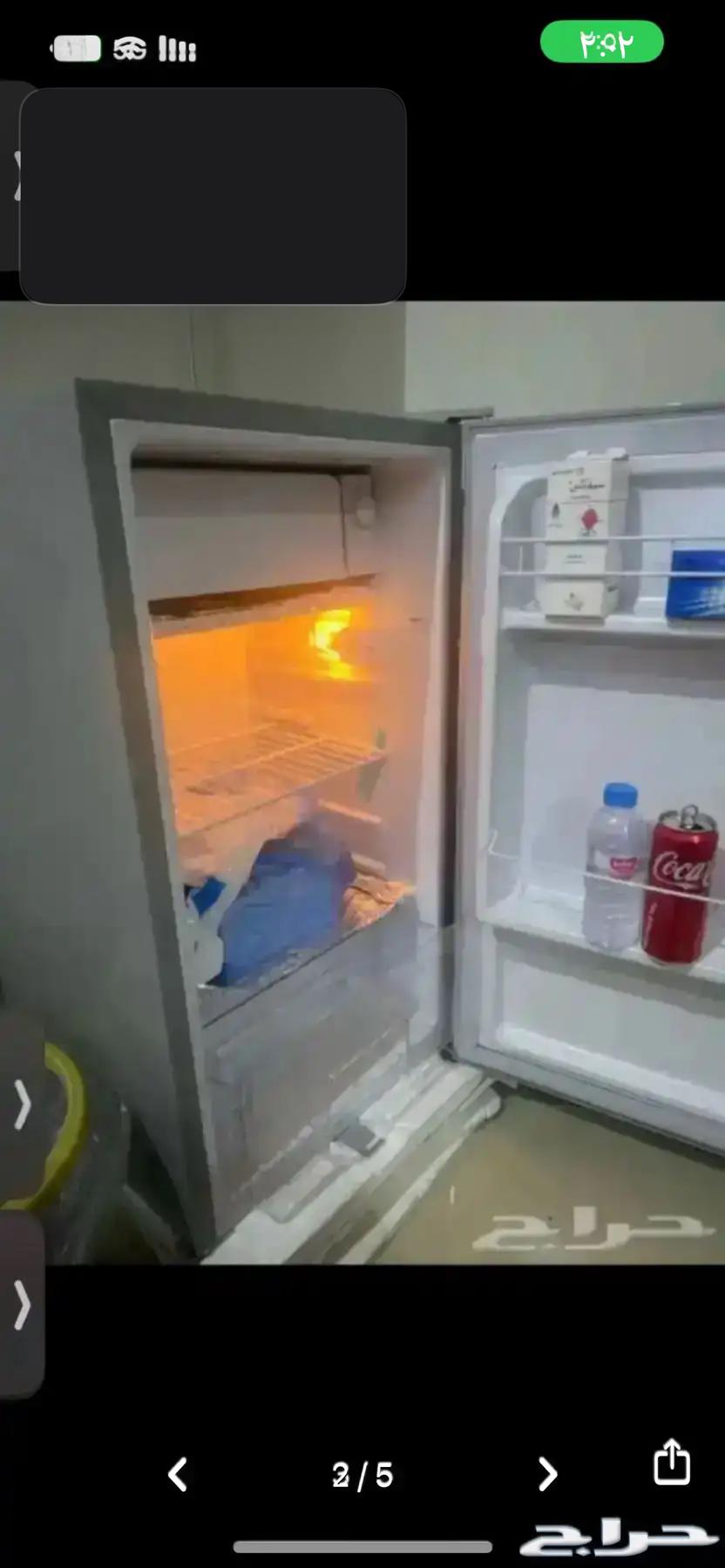 ثلاجه جديده استخدام بسيط فقط شهر64319375370753113