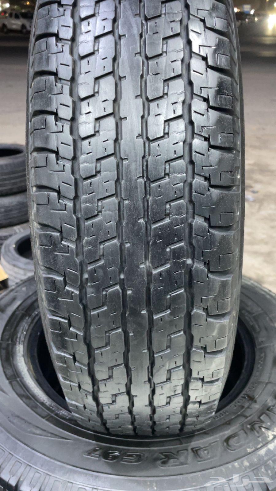 205 R 16 Yokohama Used Tires with Excellent Tread Pattern 24 L20063782777425155110