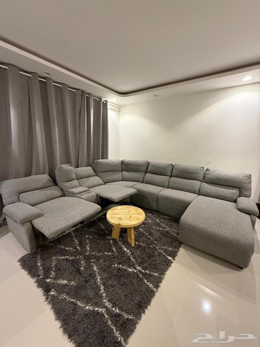 كنب استرخاء (ركنة) شبه جديد كهربائي64321304350083112