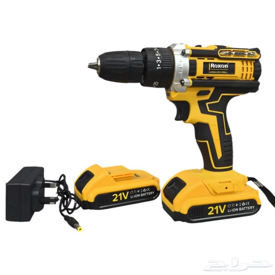 دريل شحن روكسون 21 فولت بسعر مخفض64478759648515110