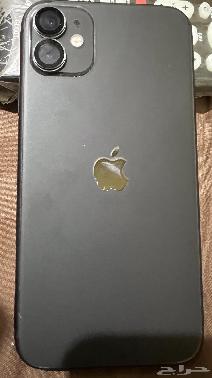 جوال ايفون 11 على الشرط 128 قيقا آللون أسود64335999774209110