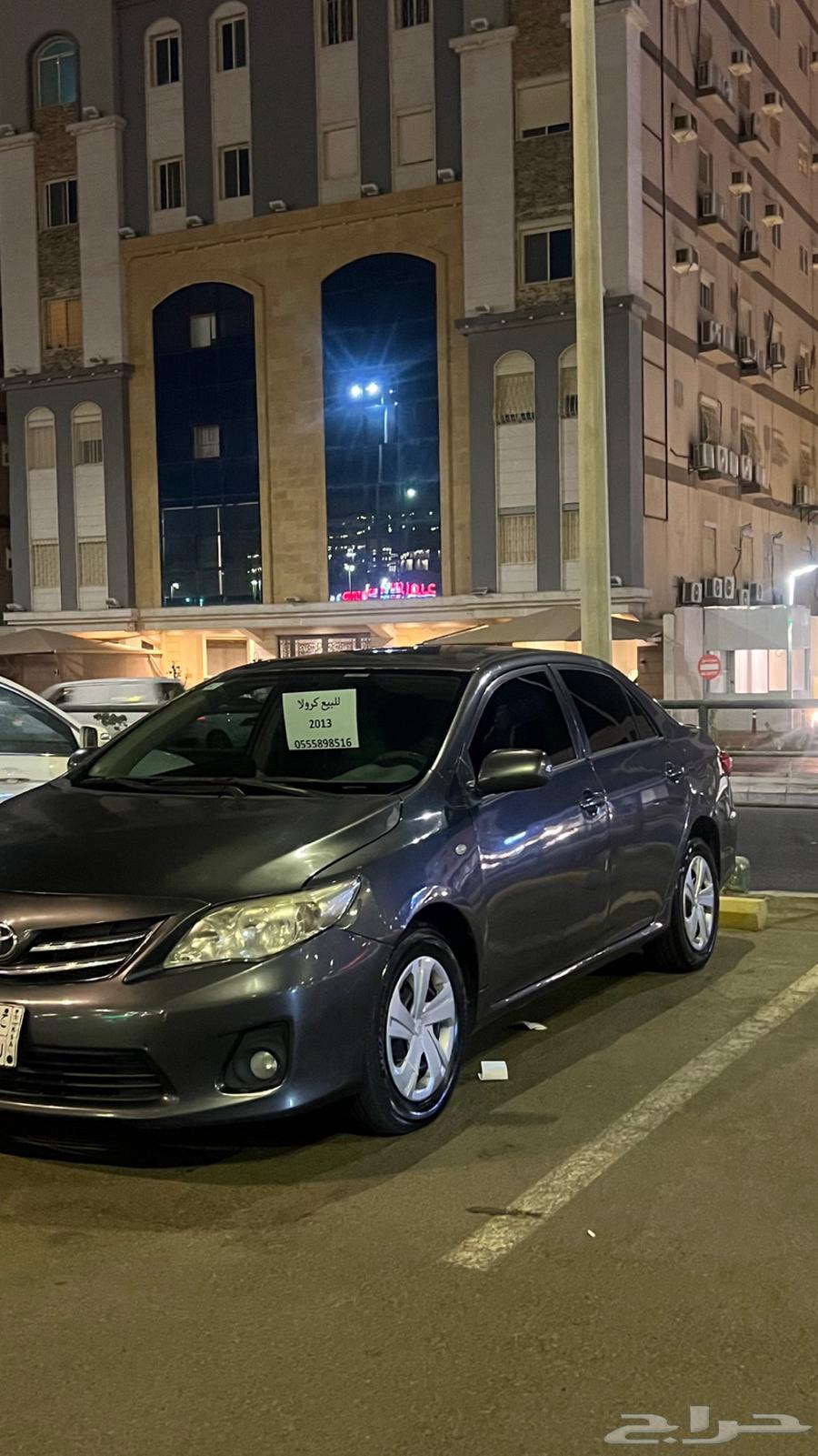للبيع كرولا 2013 نظيفه ماشيه 400 مكينه وقير على الشرط64479217550722111