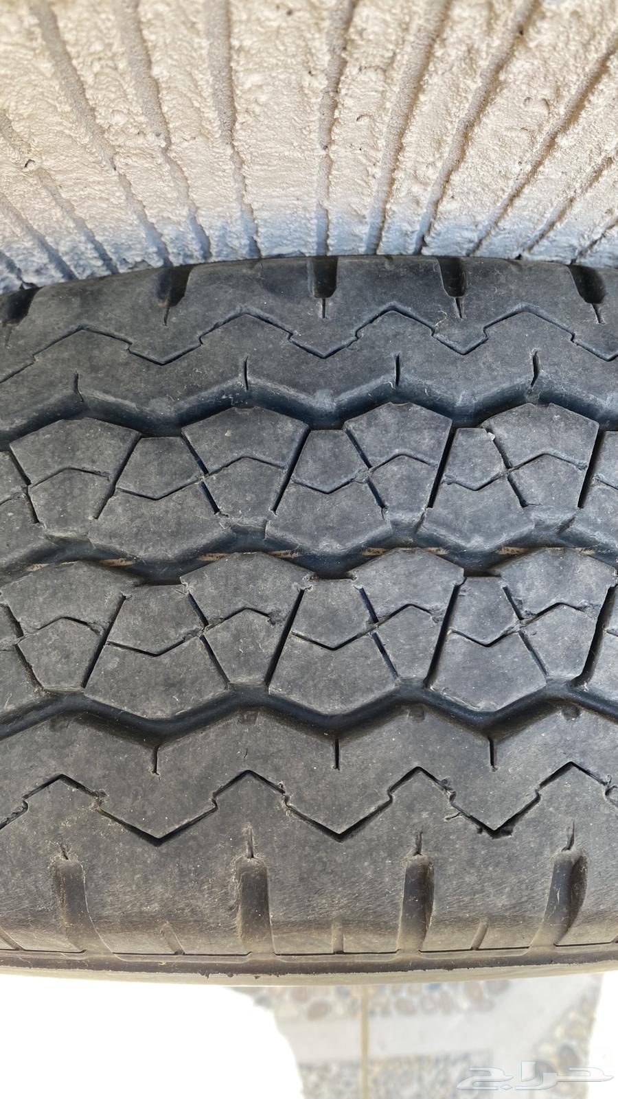 جنوط صيني وكفرات برجستون اصلي هايلكس مقاس 1564471102519811113