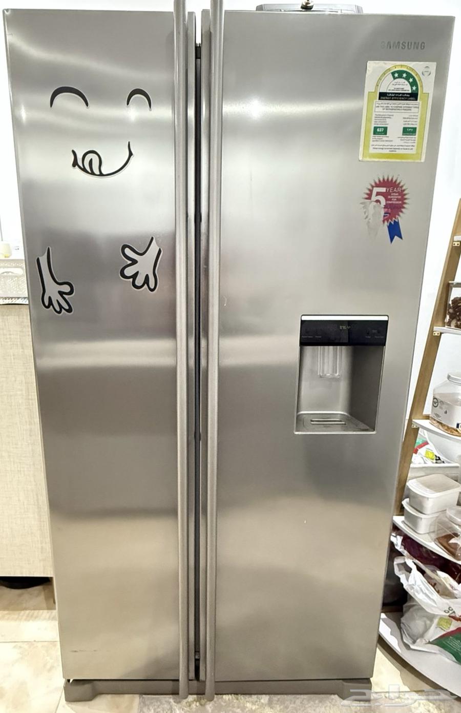 ثلاجة سامسونج 19.51 قدم 2 باب ثلاجة فريزر64334898664706110
