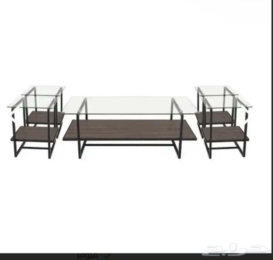 بيع مستعجل طاولات قهوه مودرن و سرير نفر64325897374337110