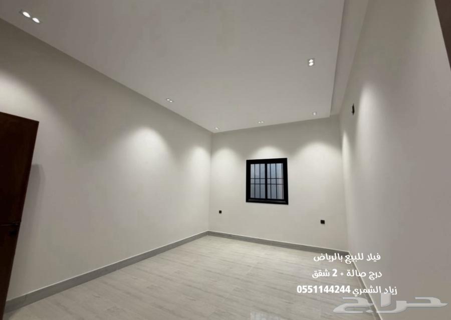 Villa for sale in Riyadh, Tanal layout, living room staircase, 2 apartments, new 20-meter street63613625323138114