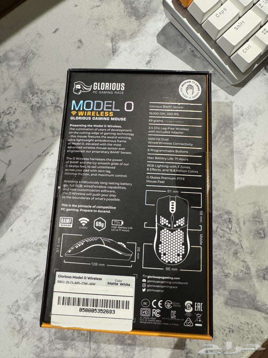 Gloris Model O Mouse.64368762137731111