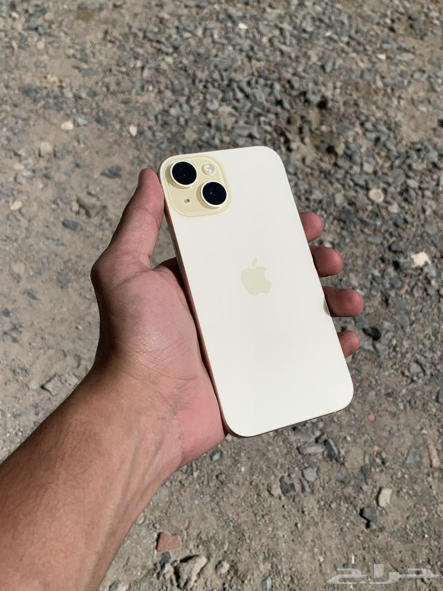 ايفون 15 جديد اصفر64325545855106111