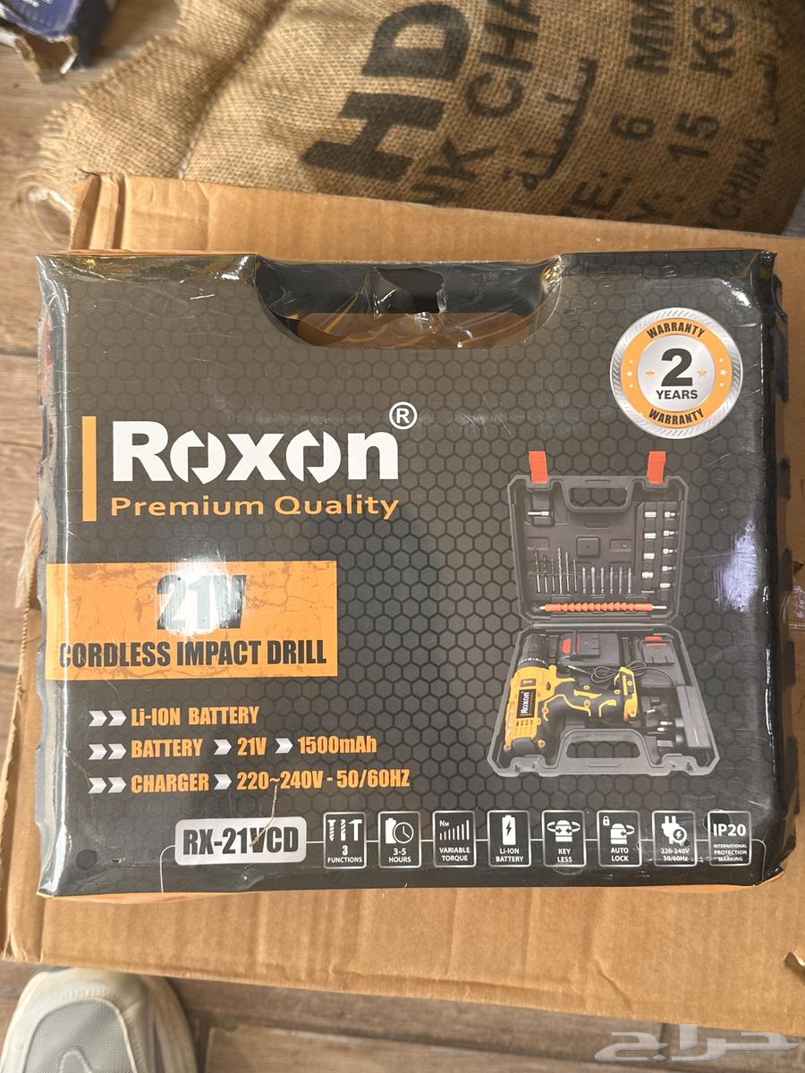 دريل شحن روكسون 21 فولت بسعر مخفض64478759648515112