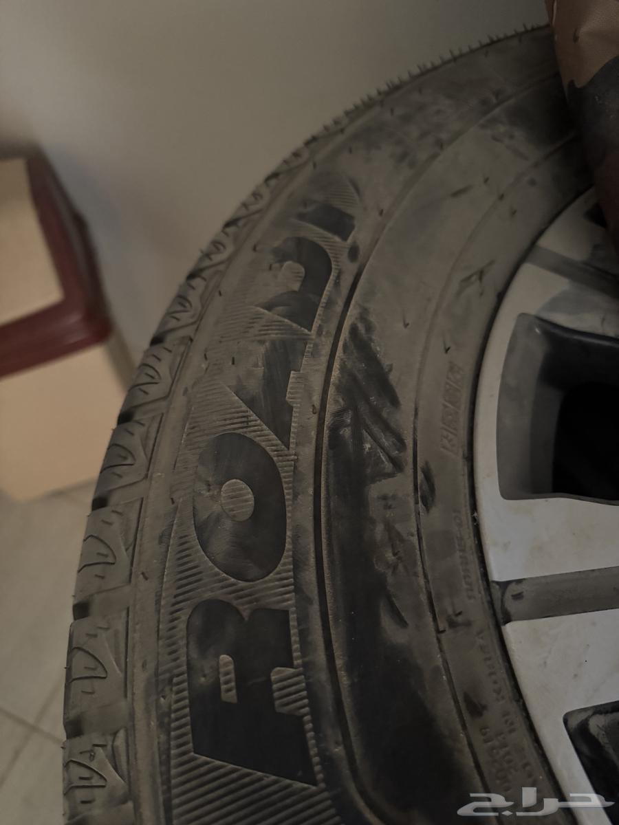 جنوط باترول مع كفرات شبه جديده 202064471361845763110