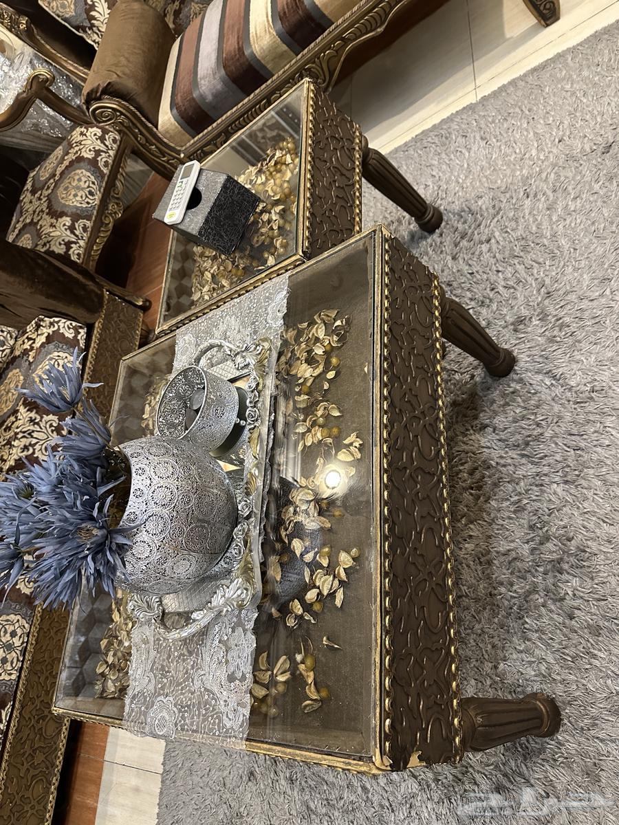 طقم كنب للبيع مع طاولة سفرة64335003600259114