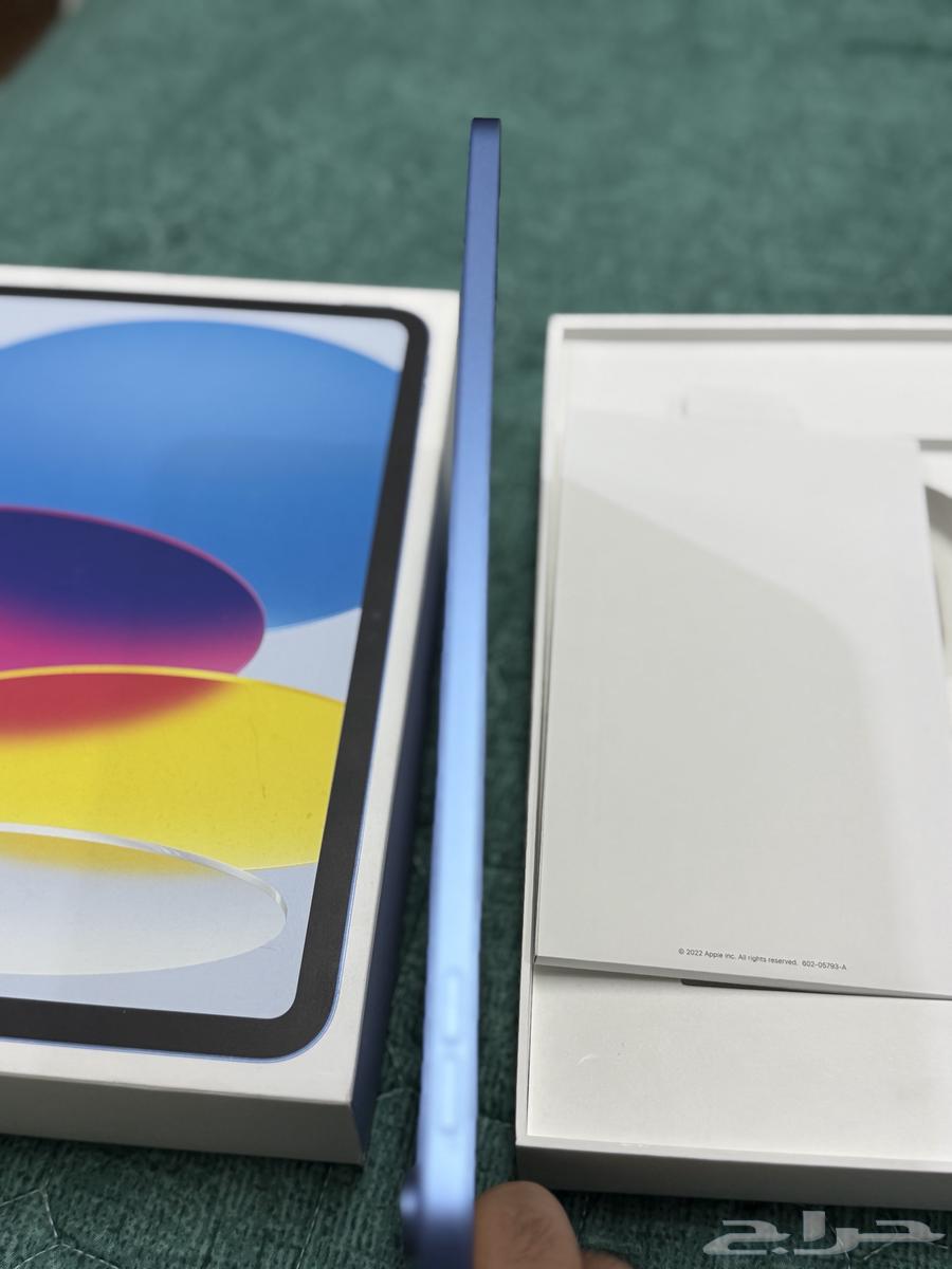 ايباد الجيل العاشر مع كامل اغراضه مانفك نظيف64327871738114114