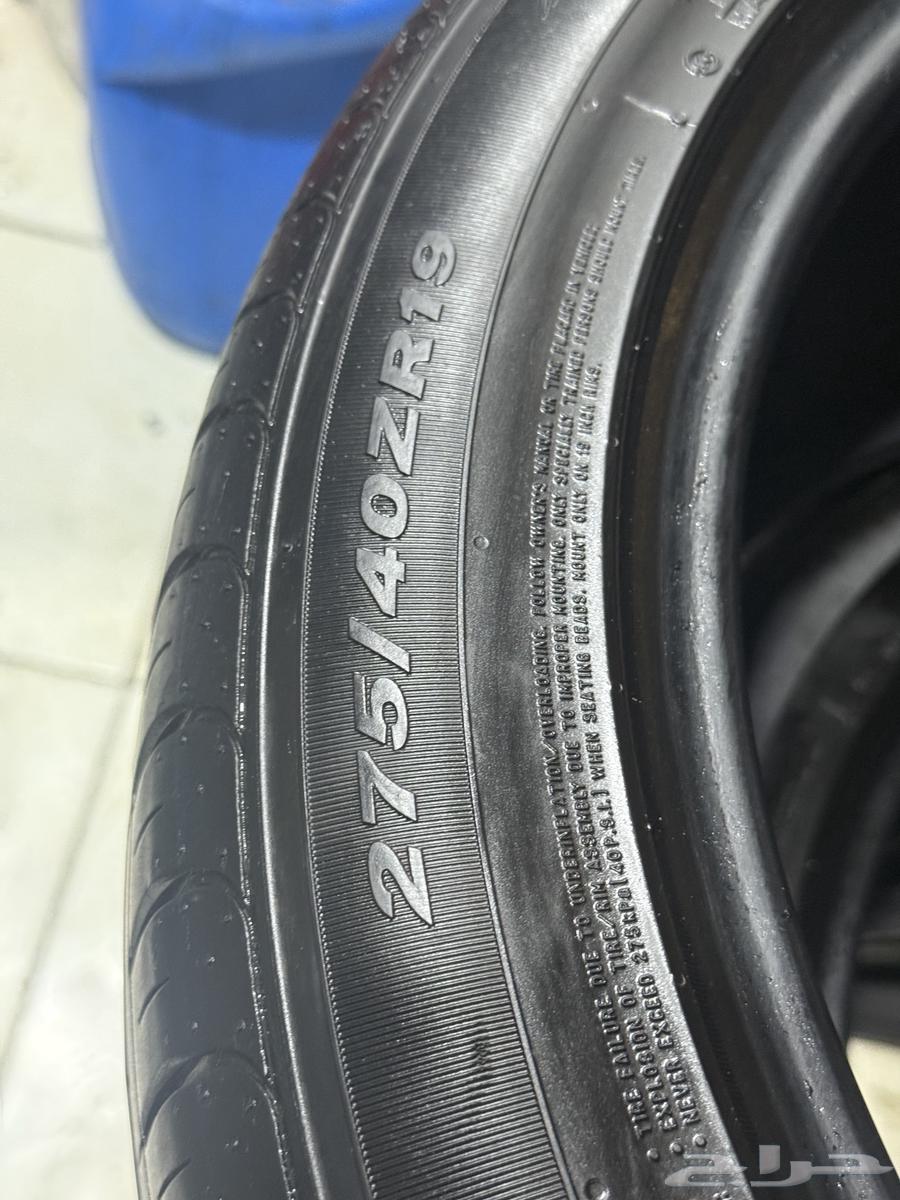 كفرات نكسن كوري بي ام وجنسس275 40 19 خلفي و 245 45 19 امامي64471553883907112