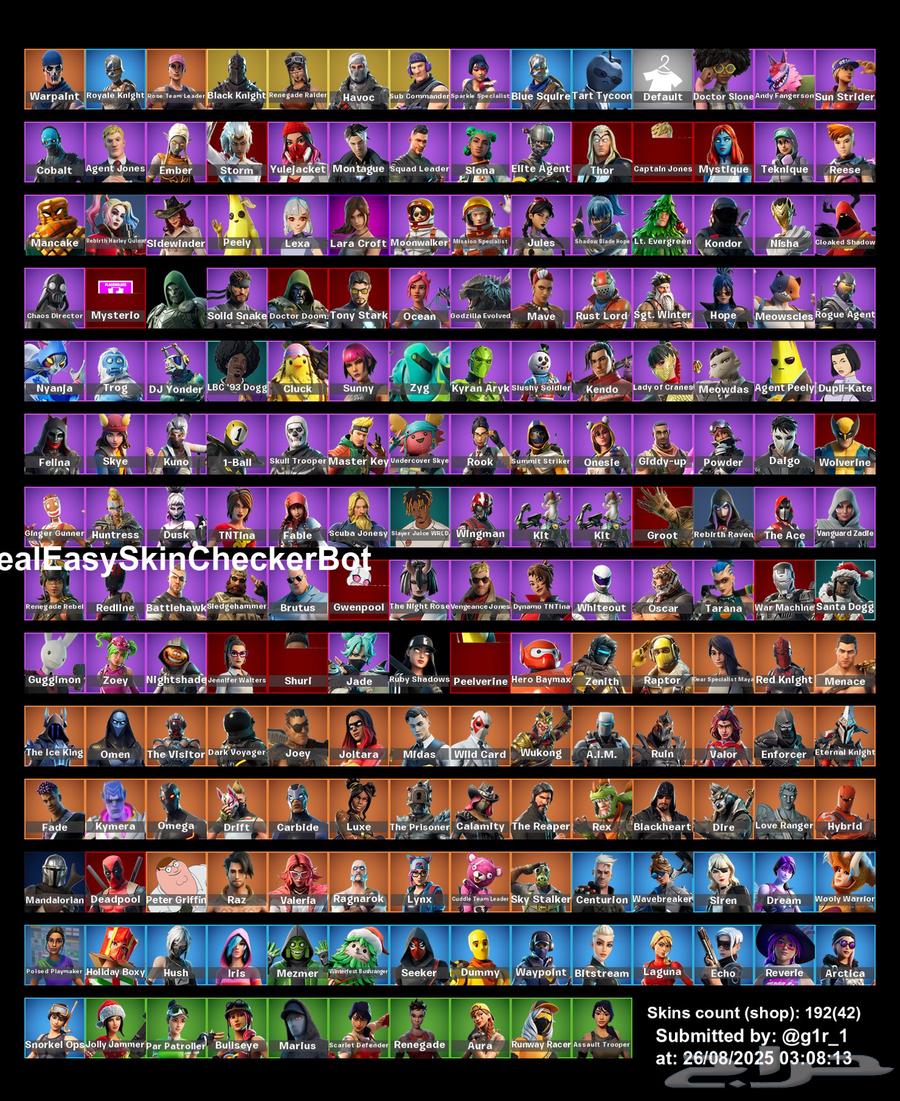 حساب فورت للبيع اساسي كامل معلوماته64335605476354110